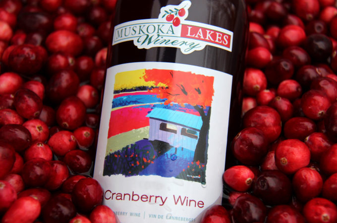 Cranberry Wine Muskoka Lakes Farm Winery