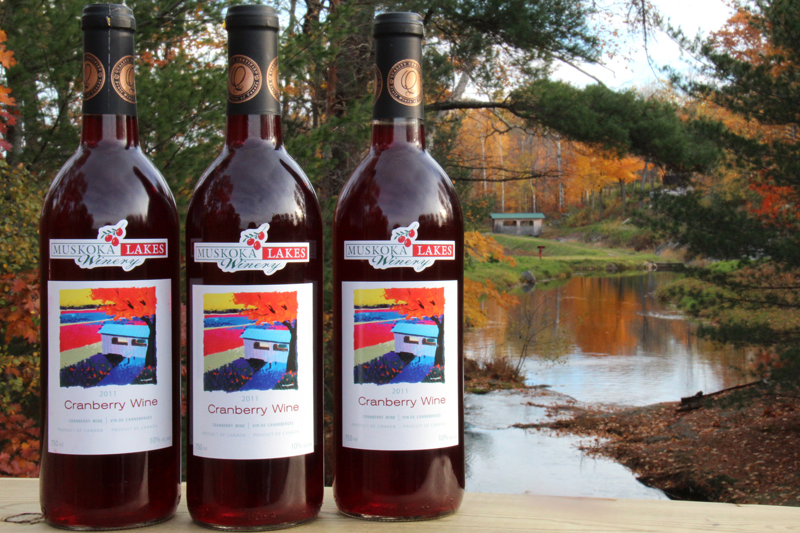 Cranberry Wine Muskoka Lakes Farm & Winery