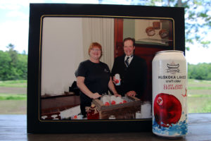 sampling cliff jump cranberry cider at the legislative assembly of ontario