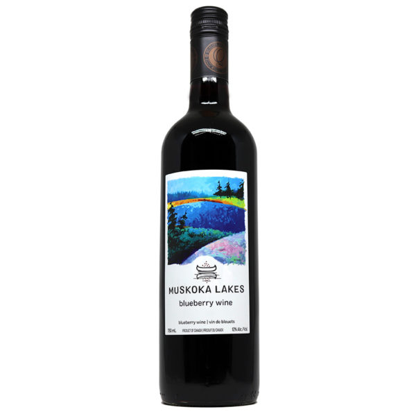 muskoka lakes winery blueberry wine
