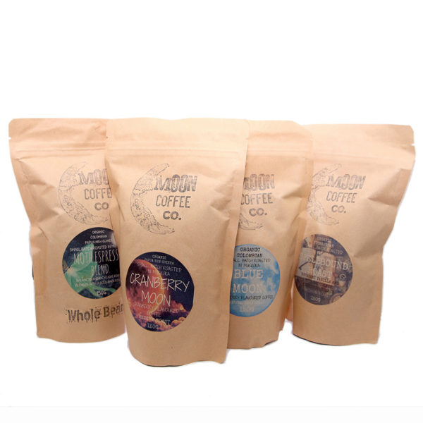 four bags of moon coffee